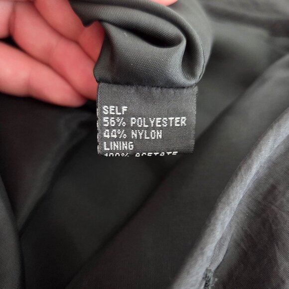 KM Collections Milla Bell Womens Black Ruffle Midi Skirt Size 8 Fairy Core Artsy - Picture 6 of 10